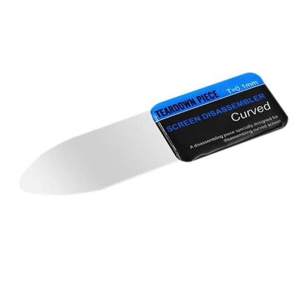 Мобильный телефон изогнутый ЖК -экран, открытие Spudger Pry Card Tools Ultra Thin Thin Gublemable Disassemble Steel Metal