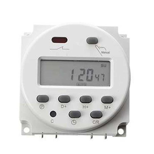 CN101A 16A Programmabile Microcomputer Relè Timer Interruttore Digitale Automatico Display LCD (110V/220V/24V/12V)