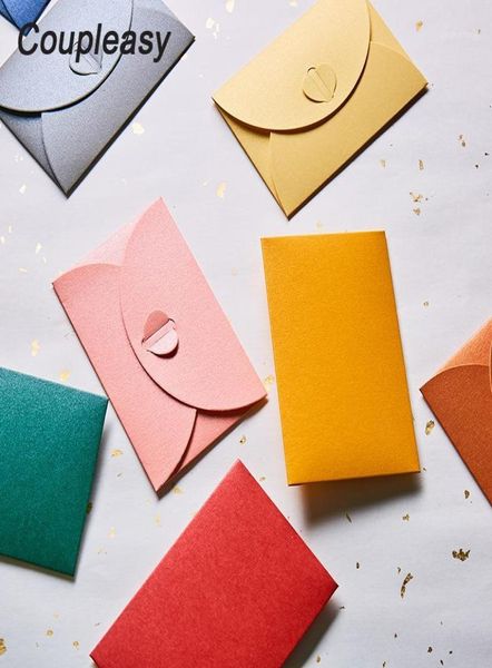 100 шт. 11 Цветов Винтажные конверты Blank Mini Kraft Paper конверты свадебные приглашения конверт европейский стиль конверт 7x105CM13393287