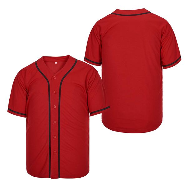 Benutzerdefinierte purplische rote authentische Baseball -Trikot -Namensnummer