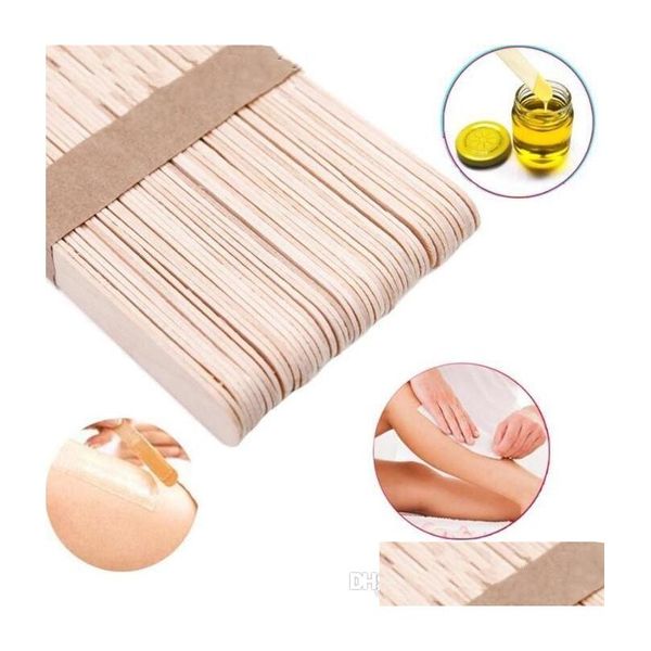 Altri articoli per la depilazione Spatas in legno Bastoncini per il corpo Peli da salone usa e getta Strumenti per l'epilazione Pretty Wax Waxing Stick Drop Delivery Heal Dhh90