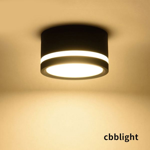 Светодиодная поверхность монтированная боковая светильница направляющая световая лампа для потолка 7W 7W 9W 12W15W 18W Spot Light