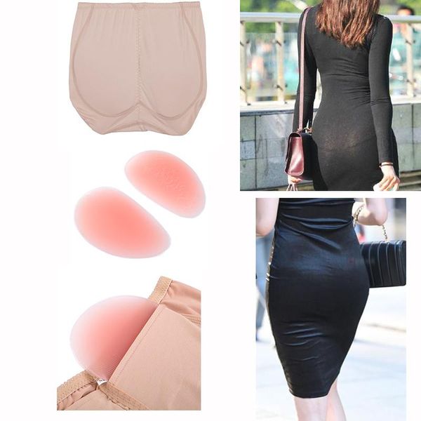 Damen Shapers Hip Enhancer Ass Pad Slips Steuerhöschen Nahtlose Schlankheitswäsche Push Up BuLifter Shapewear Gepolsterte Shaper Unterwäsche