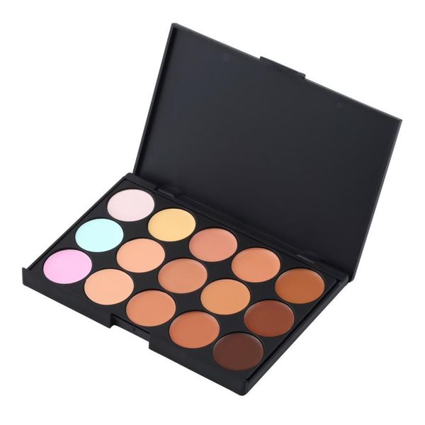 Ombretto 5pc Professional Concealer Palette15 Color Makeup facciale camouflage Crema Crema Base cosmetica Palette Nuova goccia consegna dhsxc