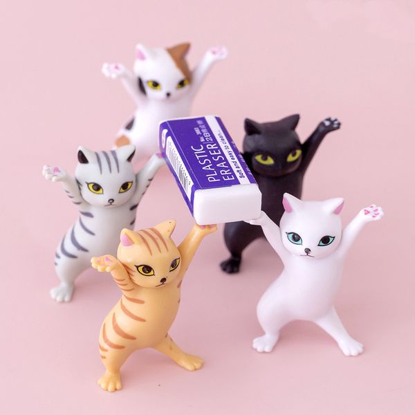 Depolama kapları kapaklar masası kedi kalemi kitaplık tutucu kulaklık tutucu tabut kedileri bebek ev dekor standı çocuklar hediyeler kalemler dropship fstly22