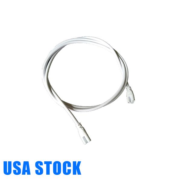 T5 T8 Tube Cable Cable Cable Bys Seber для интегрированного светодиодного кабеля с US Plug 1ft 2ft 3,3 -футов