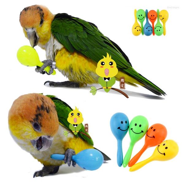 Другие птицы поставляют LHXMAS Pet Store 3pcs/1lot Parrot Toy с звуковыми маленькими птицами аксессуары Cockatiel D411a