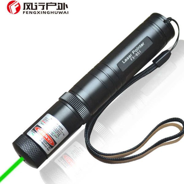 Torce torce flash laser verde un puntatore laser penna 0109