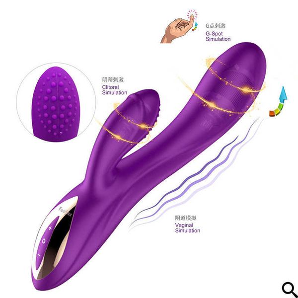 Предметы красоты Новое прибытие силиконовое вибратор кролика для женщин массаж клитор G Spot Stimulation Женская мастурбация сексуальная игрушка