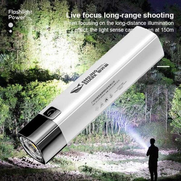 Taschenlampen Taschenlampen Mini Tragbarer super heller kleiner Haushalt lang Rangleuchte LED LED STARKE LICHTE Taschenlampe 0109