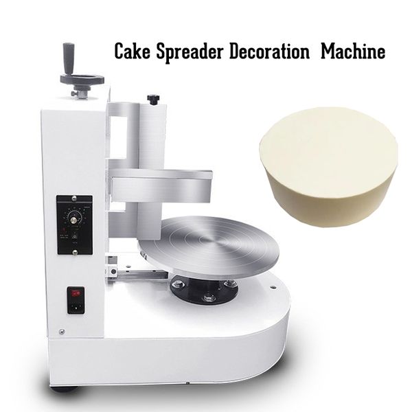 Beijamei Doğum Günü Pastası Ekmek Tereyağı Bulma Yayılma Makinesi 200W Otomatik Yuvarlak Kek Dondurma Kaplama Pişirme Ekipmanları