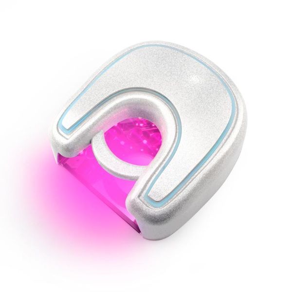 Сушилки для ногтей Маскую беспроводную беспроводную перезаряжаемую 48 Вт красный свет светодиодные ультрафиолетовые ультрафиолетовые ультрафиолетовые ультрафиолетовые излучения.