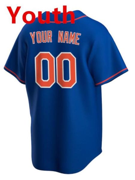 Новый S-4XL Custom Francisco Lindor Baseball Jersey Senga NY Brandon Nimmo Mets Pete Alonso Alvarez McNeil Edwin Diaz Darryl Strawberry Omar Narvaez Men Women Y 648