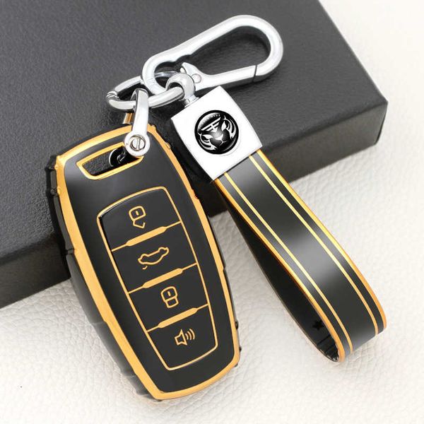 TPU -Autofall für Great Wall Haval Coupé H9 F7 F7X F7H H7 H8 GMW H6 Remote S Cover FOB Auto Shell Keychain Zubehör 0109