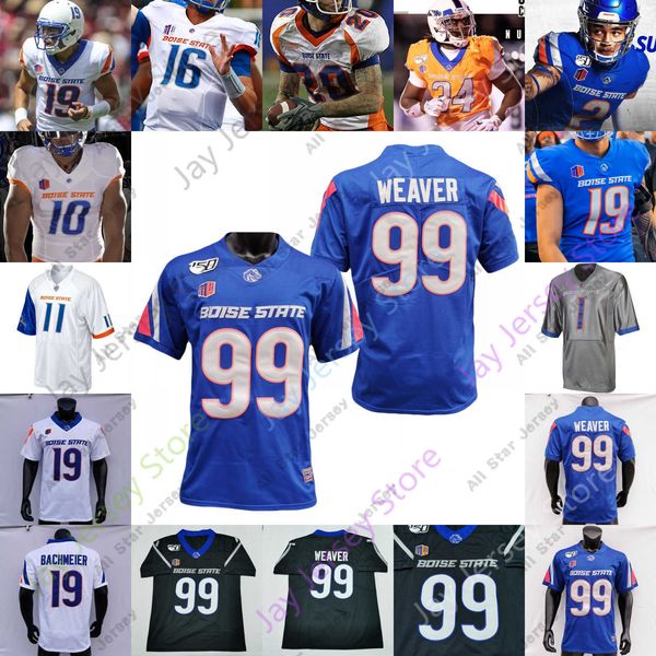 Maglie da calcio Maglie da calcio Maglia da calcio Boise State NCAA College John Hightower CT Thomas John Bates Chase Cord Sonatane Lui 4 Brett Rypien 8 Sean