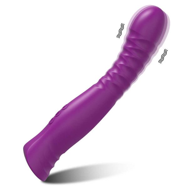 Articoli di bellezza Vibratori a dildo reale di grandi dimensioni Silicone morbido femminile Potente stimolatore del clitoride della vagina del punto G Giocattoli sexy per le donne Articoli per adulti