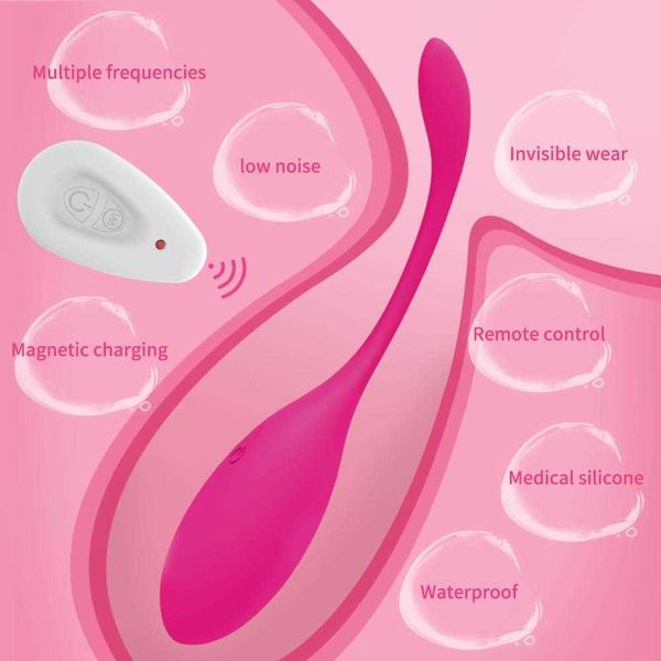 Articoli di bellezza Giocattoli sexy per le donne Vibratore Palline di Kegel Esercizio stretto vaginale Vibrazione Eeggs Telecomando senza fili Ben Wa Bambola per adulti