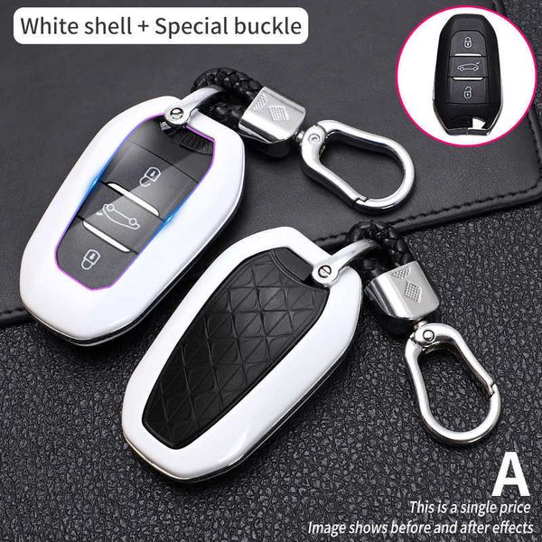 Autoschlüssel 2019 Smart Remote Car Key FOB -Hülle für Peugeot 508 301 2008 3008 4008 407 408 Citroen C5 C6 C4L Cactus c3xr ds Auto 0109