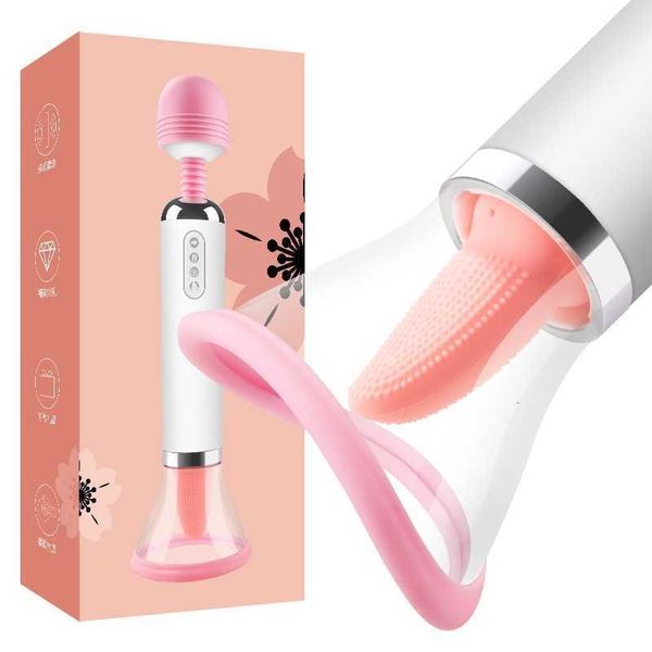 Brinquedos sexuais massageador oral sucção av vibrador língua lambendo vaginal g-ponto brinquedos para mulher estimulador de mamilo clitóris masturbação