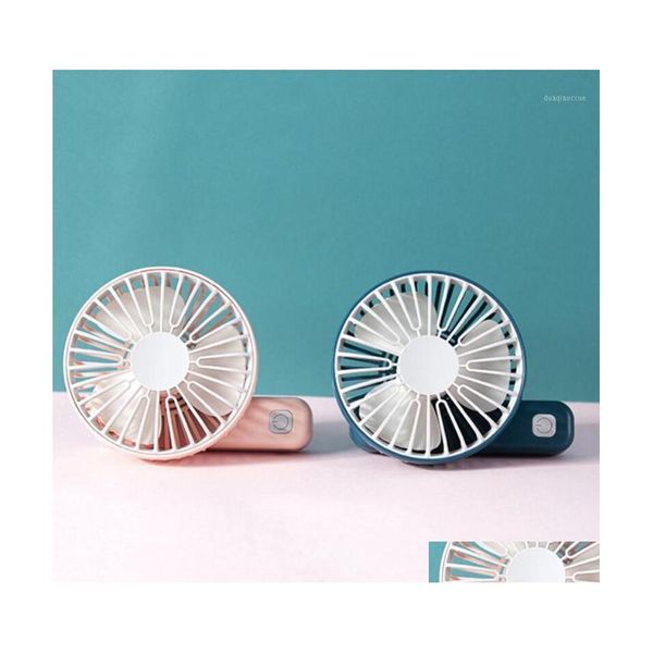 Parti Favor 4 Renk Mini Kümes Şarjı Küçük Fan Taşınabilir Sessiz Mtispeed Rüzgar Hızı Katlanır USB FAN FANS HEDİYLERİ GÜZELLİK LOOK1 DROP D DHBVG