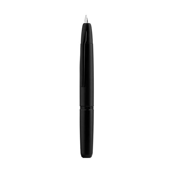 Füllfederhalter Vorverkauf Majohn A1 Press Pen Retractable Extra Fine Nib 0,4 mm Metall mattschwarze Tinte mit Konverter zum Schreiben Drop Del Dhfim