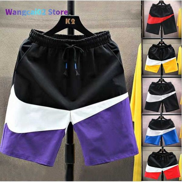 Shorts Masculino Shorts Masculino Feminino Designer Calças Curtas Cintas Roupas Casual de Cinco Pontas Roupas de Praia Verão Treino de Ginásio Respirável 011023H