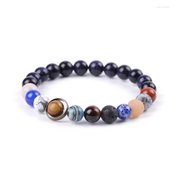 Modelos de casais de fita Starry Sky Sky Galaxy Bracelet