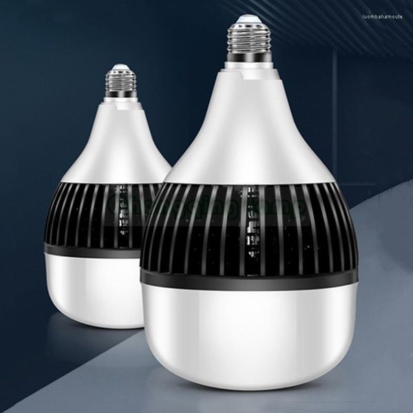 Bulbo LED E27 de alta potência super brilhante 50W80W150W Lâmpada de armazém de lâmpadas de economia de energia