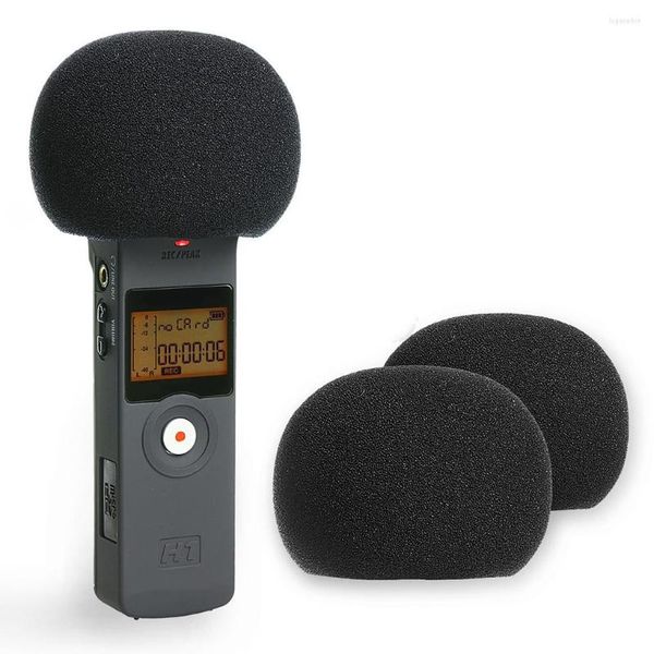 Mikrofone Windschutzscheibe Mikrofon Schwamm Winddichte Mikrofonabdeckung Schaumfilter für ZOOM H1 H 1 H-1 Handy Recorder Windschutzscheibe Pops Bildschirm