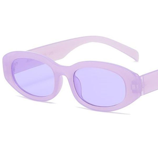 Nuovi occhiali da sole unisex hip hop occhiali da sole gatto occhio anti-uv occhiali ovali occhiali semplizia ornamentale