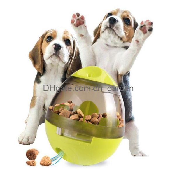 Hundespielzeug, Kauspielzeug, interaktives IQ-Futterballspielzeug, intelligenterer Hunde-Leckerli-Spender für spielende Katzen, Training, Haustiere, Versorgung, Drop-Delive, Dhgarden, Dh2Gw