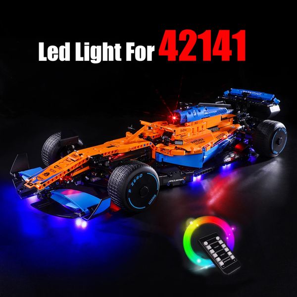 Blocks Technical RC LED Light Conjunto para 42141 McLarensd Race Building City Vehicle Bricks Kits Toys Children No 230111