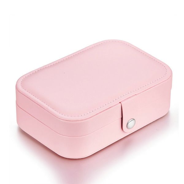 Schmuckständer Pink Multifunktion PU Lederbox Aufbewahrungsring -Display Hülle Lady Cage Nur BZ0065 230110