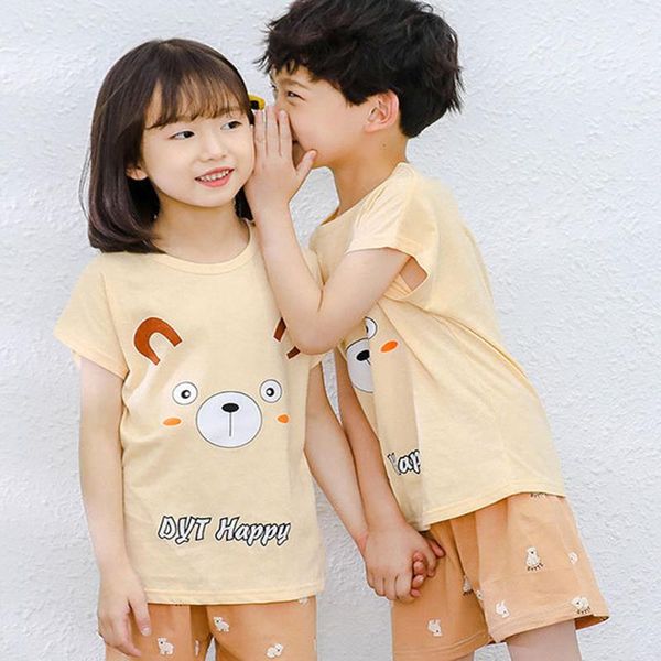 Одежда наборы для малыша для мальчика для мальчика Летняя сетка мальчики для мальчиков с коротким рукавом для медведя для печати футболка шорты мягкие детские детские наряд