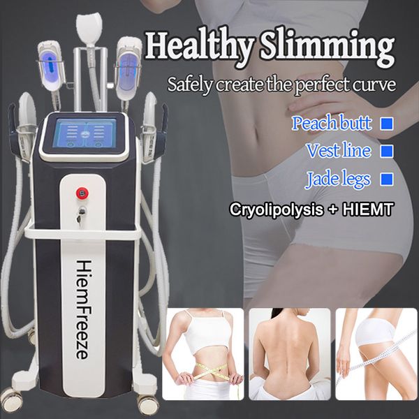 HIEMT Stimolazione muscolare EMSlim Cellulite Rimozione Cryolipolysis Freeze Fat Slimming Weight Loss Body Shaping Machine