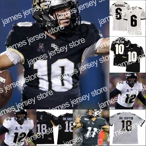 American College Football Wear Custom NCAA UCF Knights College Football Cucited Jersey Qualsiasi nome Nome Mens Women Youth McKenzie Milton Blake Bortles Sm.Griffin