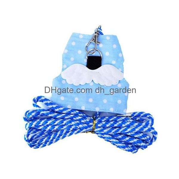 Piccole rifornimenti di animali da scoiattolo Casetto di coniglio Abbigliamento per animali domestici con cabina di trazione del guinzaglio cablaggio Drop dhgarden dhx3s