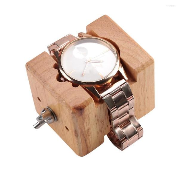 Relógio kits de reparo Ferramentas de manutenção do assento de madeira Mesa de mesa de madeira Fixed 5.2mm 5,5 mm