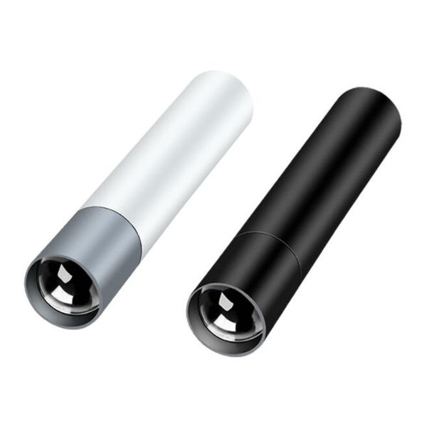 Портативный брелок -светодиодный фонарик USB Регаментированный алюминиевый сплав Torch 5 Режим режима открытого кемпинга водонепроницаемые аварийные электроэнергии