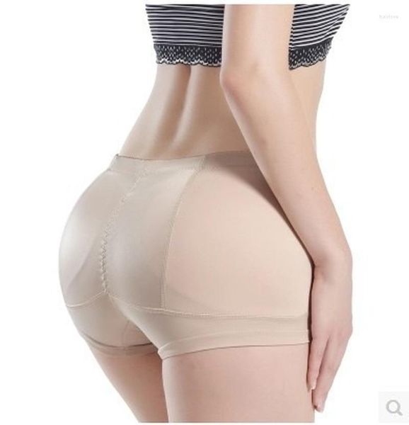 Shapers feminino Silicone acolchoado calcinha baixa mulher mulher calça -calça shapewear bumbuhp up intensificador cueca