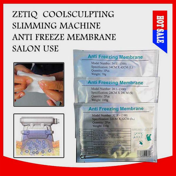 Slimming Machine Antifreeze Membrane Film para Cryolipólise Equipamento de congelamento de gordura Super Slimm Beauty 4 Cryo Handles pode funcionar juntos