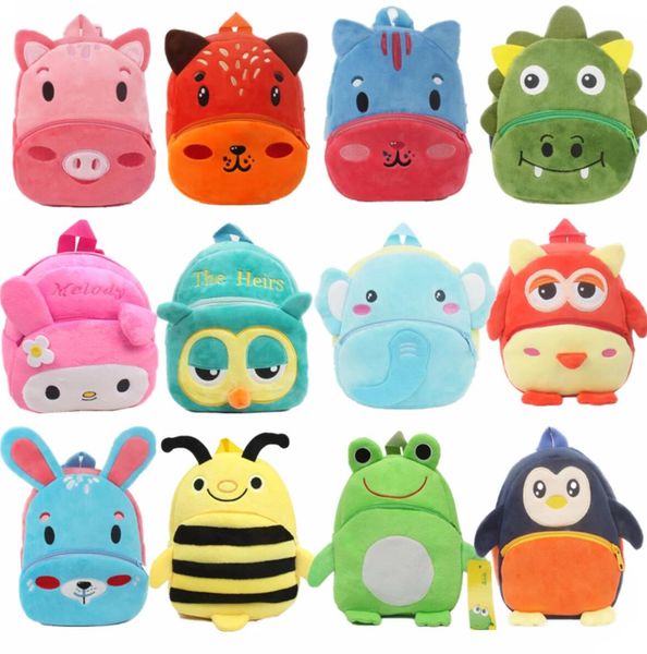 Zaini per animali 3D per bambini Neonate Ragazzi Zaino per bambini Bambini Cartoon Lion Bee Bookbag Scuola materna Giocattoli Regali Borse da scuola A0111