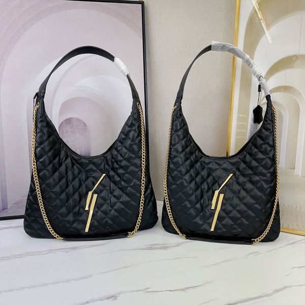 Tragetaschen 5A Qualität Diamant Gitter Mode Frauen Einkaufstasche Neueste Handtaschen Geldbörse Große Kapazität Hardware Brief Einfarbig Reißverschluss Tasche