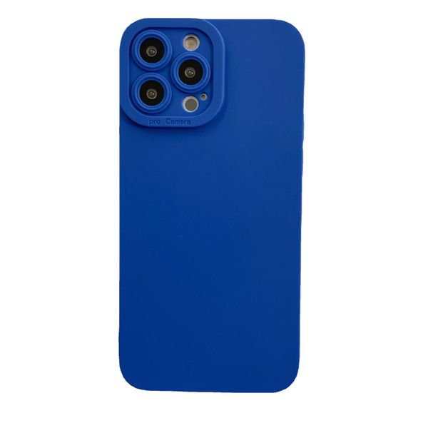 Custodie per cellulari in TPU smerigliato con protezione per fotocamera per iPhone 14 13 pro 12 11 Xs XR Custodie per cover posteriore morbida opaca in silicone color caramella