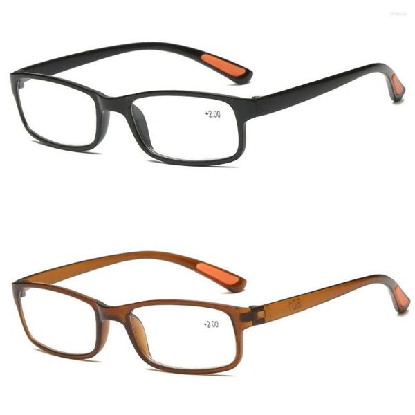 Sonnenbrille Tragbare Vision Care Vintage Flexible Brillen Ultraleichte Rahmen Lesebrille Computerbrille