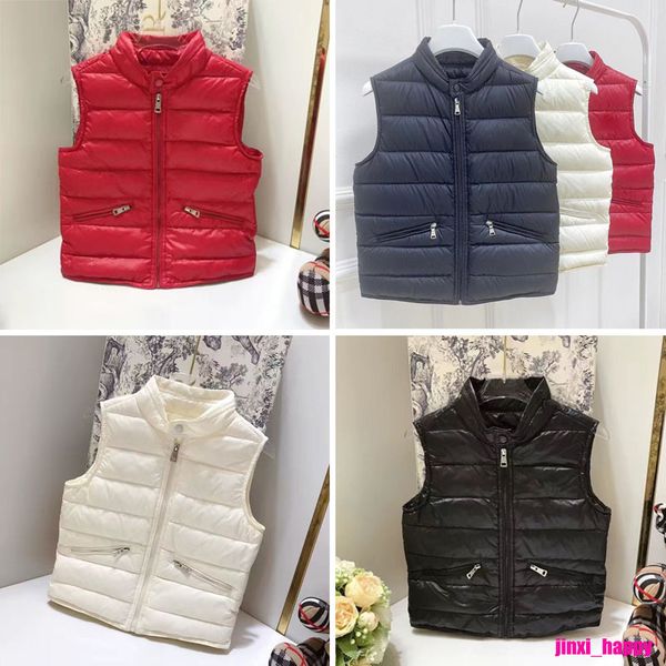 Babywesten Daunenmantel Jacke Winterparkas Kapuzenoberbekleidung wasserdichter Windjacke Warm halten Kapuzenpullover Dicke Kleidung Abnehmbarer Hut Designerjacken 2023