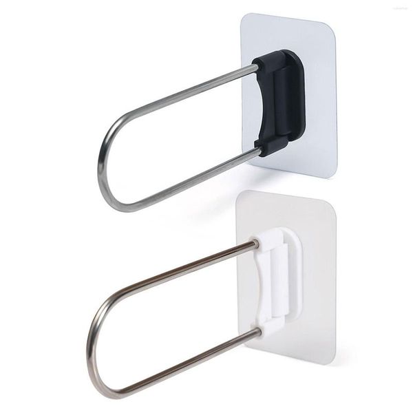 Caixas de armazenamento 2pcs cabides pegs ganchos de lavanderia longa para os quartos da sala de estar de cozinha banheiros