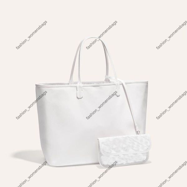 Designer 3A Quailty Mulheres Beach Shopping Bag Cruz Corpo Branco Bolsas De Ombro Dois Lados Tote Luxo Moda Cruz Corpo Mulheres Totes 2 Pcs Carteira Composite Hand B