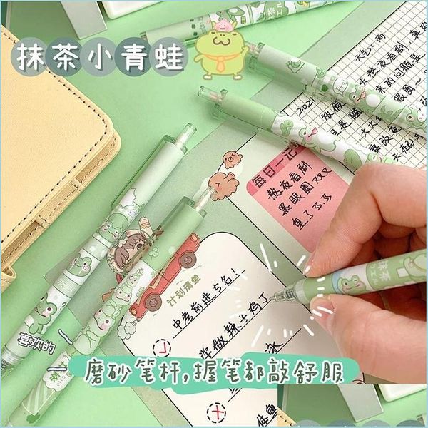 Gelstifte, japanisches Briefpapier, niedlich, stationär, zurück zur Schule, koreanische Dinge, Kawaii-Stift, Drop-Lieferung, Büro, Geschäft, Industrie, Writin Dhkhb