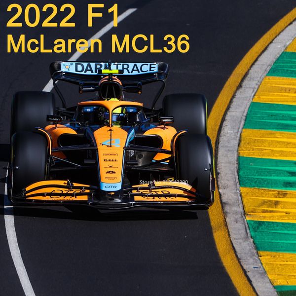 Druckguss-Modellauto Bburago 1 43 McLaren MCL36 Legierung Automodell Spielzeug #3 Daniel Ricciardo #4 Lando Norris Luxus-Druckguss-Fahrzeugmodelle Spielzeug 230111